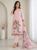 Pink Traditional Ethnic Costume
