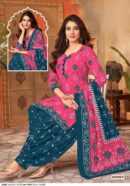 Patidar Bandhani Pure Cotton Printed Dress Material